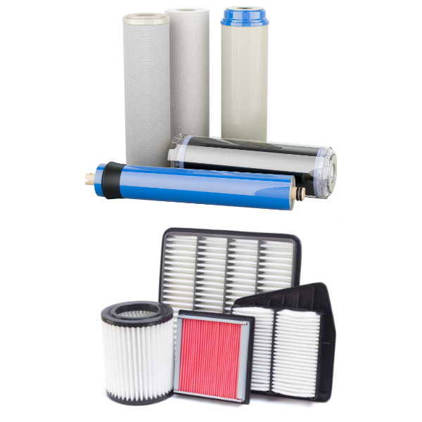 Water and Air Filters Credit: my-waste Team .